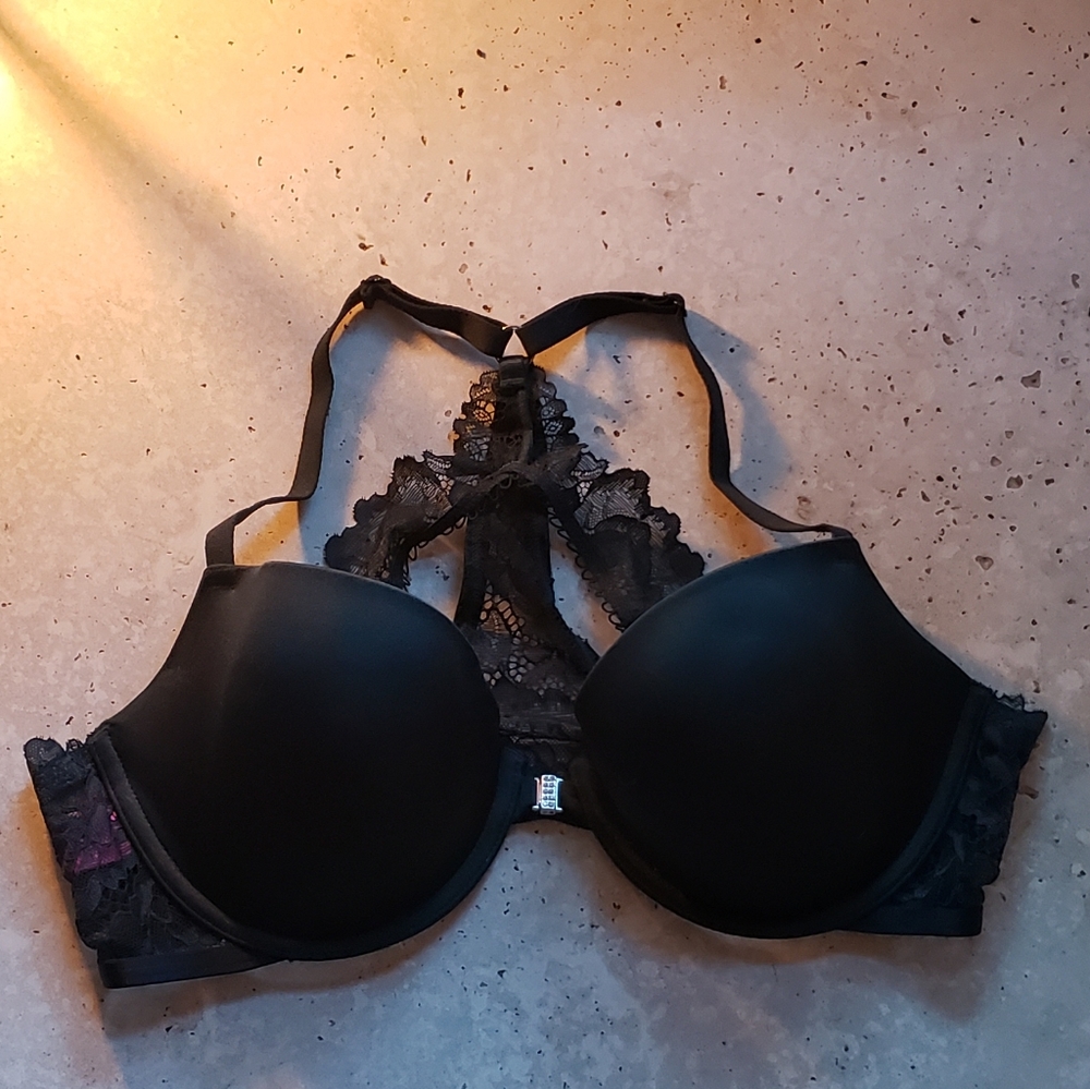 La Senza Hunter Green padded Diva Demi-Buste Bra 36C